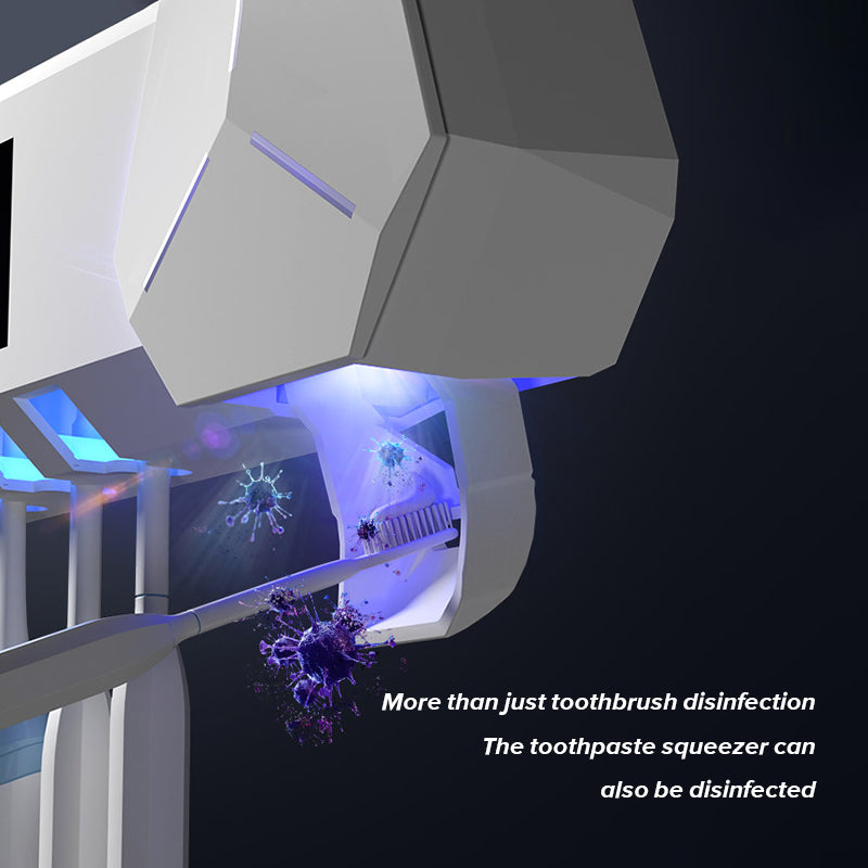 Wall-Mounted UV Toothbrush Storage Unit - product view 3