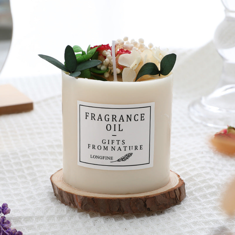 Decorative Dried-Flower Scented Candle - product view 13