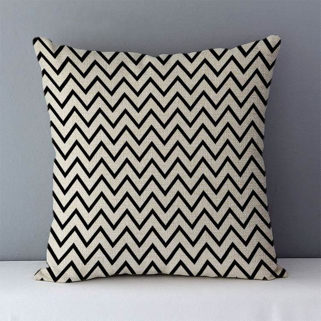 Abstract Geometric Decorative Pillow Cover - product view 9