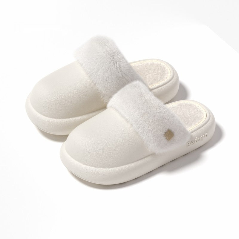 Washable Plush Indoor Spa Slippers - product view 10