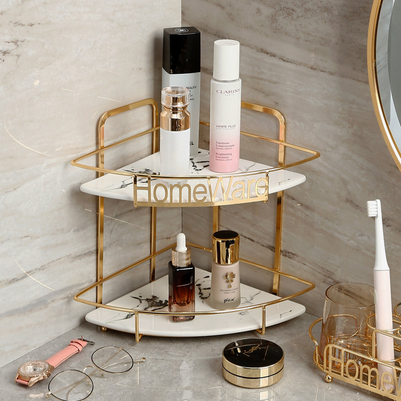 Corner Shower Shelf – Wall-Mounted - product view 1