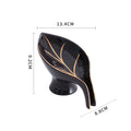 Ceramic Leaf-Shaped Draining Soap Dish - product view 4